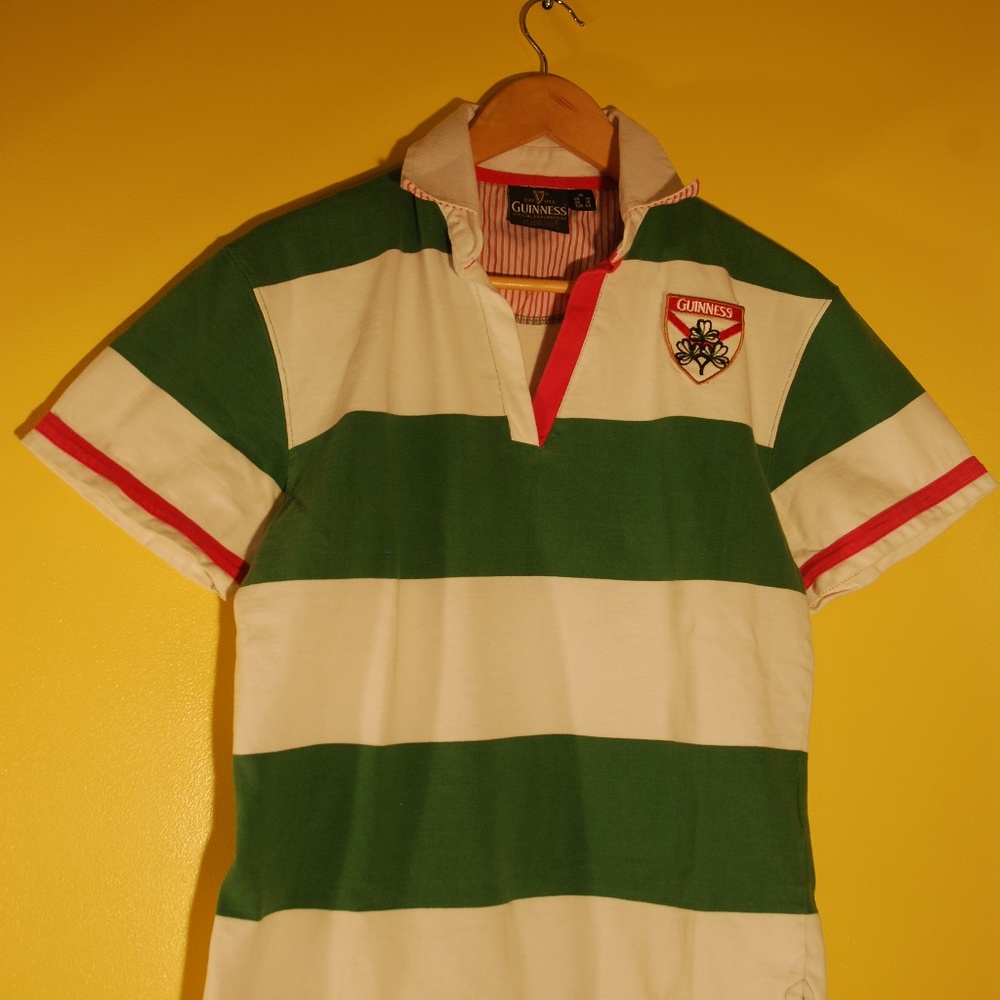 Guinness Ladies Rugby Shirt Authentic - Picture 2 of 8